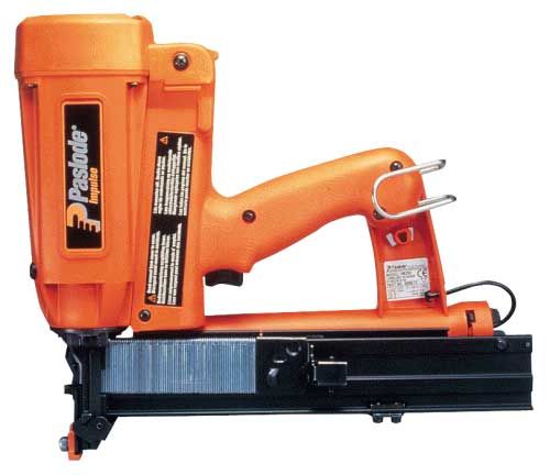   CORDLESS 16 GA. MED CROWN POWER SIDING STAPLER ORANGE 900078NT  