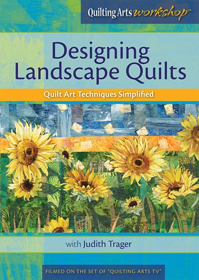 DESIGNING LANDSCAPE QUILTS Quilt Art Techniques NEW DVD Silkscreen 