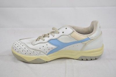 DIADORA VINTAGE MAVERICK JR ITALY RARE 126169 09 5589 BCO/AZZ SC (6379 