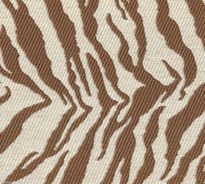   Zebra Upholstery Fabric Tiger Upholstery Fabric Brown & Cream  