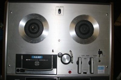   1800 SS REEL TO REEL RECORDER PLAYER W 8 TRACK ADAPTER AS IS  