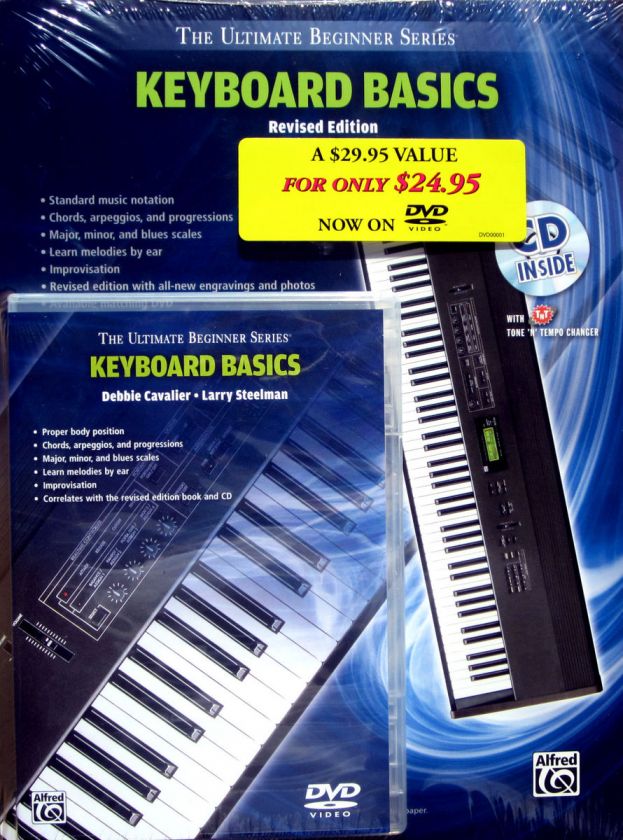   KEYBOARD METHOD New Book CD & DVD **FREE 53 MUSICAL TERMS**  