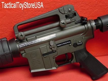 NEW aeg COLT M4A1 ka ag 20 FULL METAL King Arms #18970 Black M4 490fps 