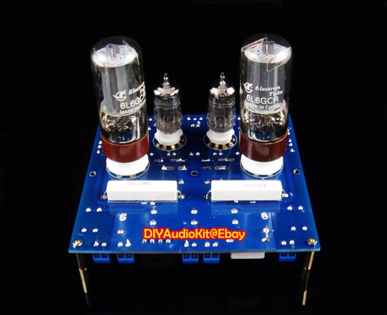 6L6 SE Tube Amplifier Full Kit (12AX7 and 6L6GC) Stereo  