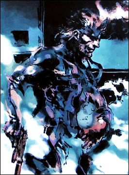 METAL GEAR SOLID SNAKE 2 Playstation WALL SCROLL Z312 Game Art Cloth 