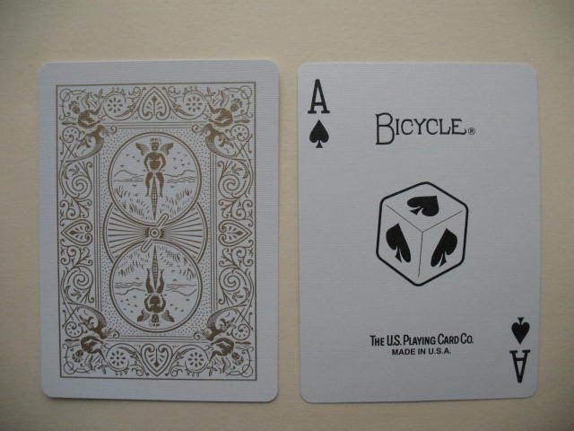 Lot 2 New Rare TRACE Decks 1 GOLD, 1 SILVER Bicycle Playing Cards 