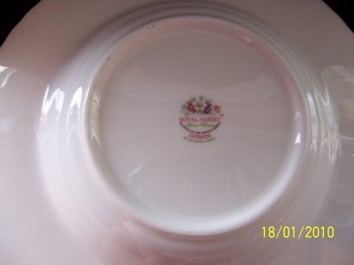 New Royal Albert Cosmos October Rim Soup Dish.  