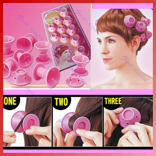 Soft Hair Care DIY Peco Roll Hair Style Roller Curler  