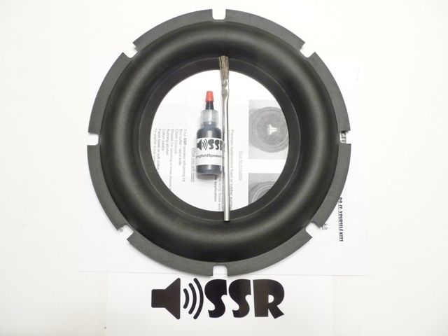   Heavy Duty Rubber Subwoofer Surround Kit   HiFonics Memphis Rhino MORE