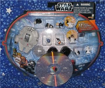   Wars Fighter Pods MILLENNIUM FALCON PACK with 12 Figures Series 1 MISP