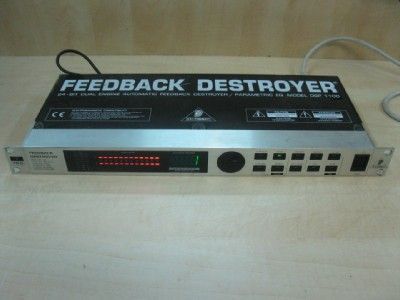 Behringer Feedback Destroyer DSP 1100  