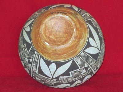 Large Vintage ACOMA Bowl Pot Native American Pueblo  