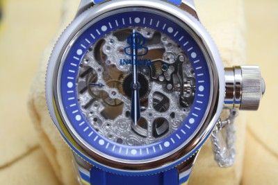 Mens Invicta 1089 Quinotaur Russian Diver Skeleton New  