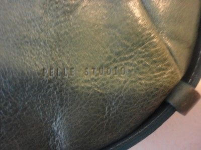 WILSONS LEATHER PELLE STUDIO ITALIAN LEATHER   GREEN   HOBO / PURSE 