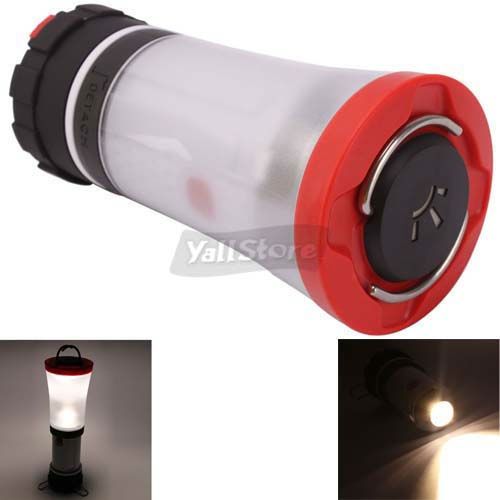 SUNREE 3W CREE Q3 LED Adjust Lantern Camping Light Red  