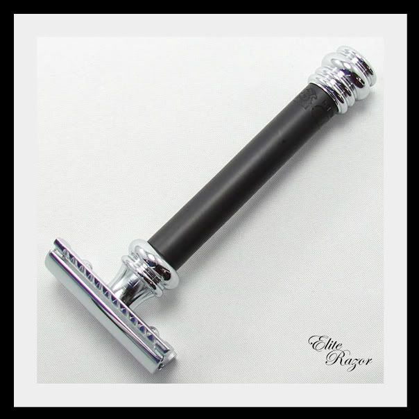 New in Box Merkur 38 Double Edge Safety Razor   Black  