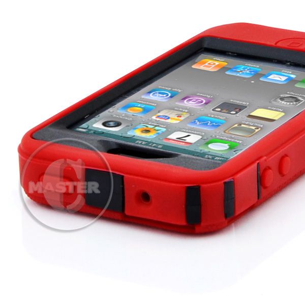 type anti shock muscle case compatible apple 4 4s at t verizon sprint 