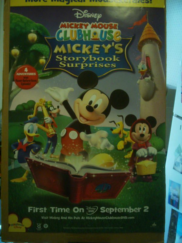 Mickey Mouse Clubhouse Storybook TV movie poster Disney  