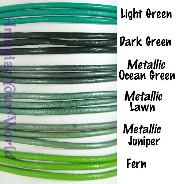 Custom MULTI STRAND 1.5mm Leather Cord Necklace COLORS  