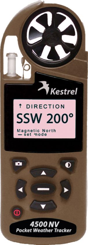 New TAN Kestrel 4500NV Handheld Weather Station 730650045020  