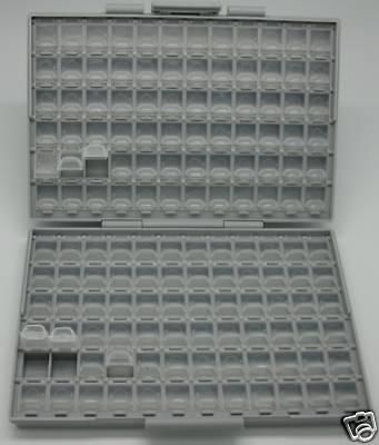 SMT resistor capacitor storage box Organizer 1206 0805  