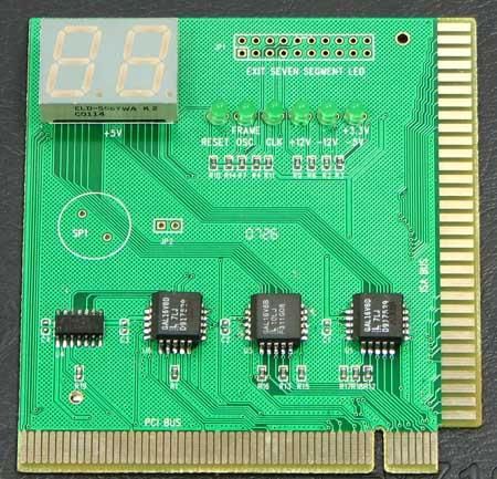 PC Computer Analyzer Diagnostic POST Test CARD PCI &ISA  