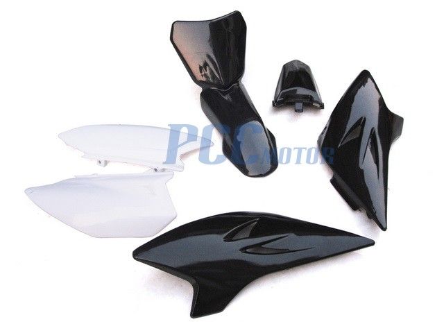 NEW YAMAHA TTR 50 PLASTIC TTR50 FENDER KIT BLACK PS54  