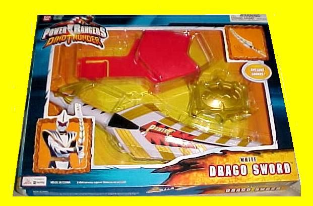 Power Rangers Dino Thunder White Dragon Sword Pen Saber  