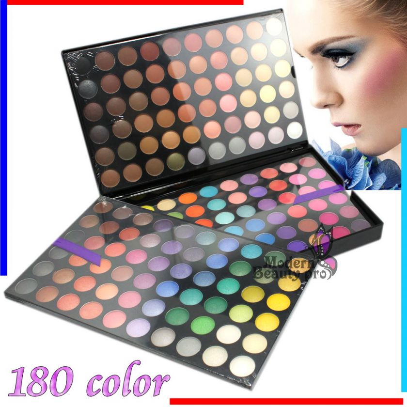 JV Beauties 180 Full Color PRO EYESHADOW Makeup Palette  