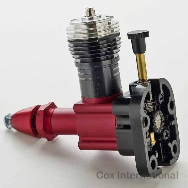 049 Red Scorpion   Customized Cox .049 Model Airplane Engine  