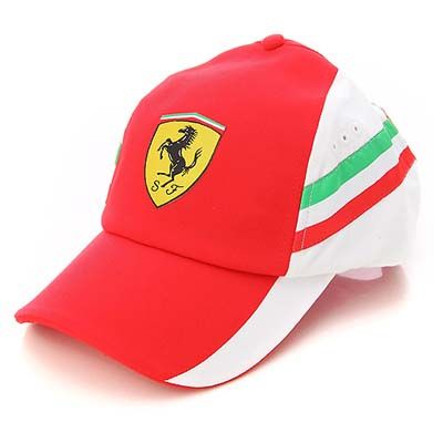 OFFICIAL PUMA SCUDERIA FERRARI HAT TEAM CAP RED OSFA  