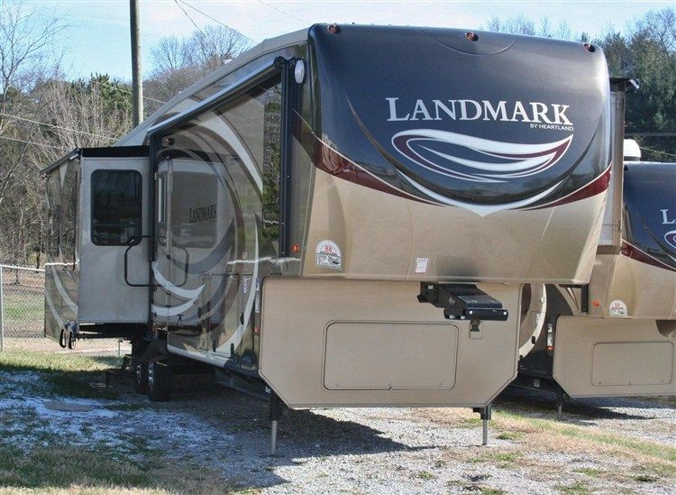 2012 Heartland Landmark San Antonio Fifth Wheel RV   True Four Season 