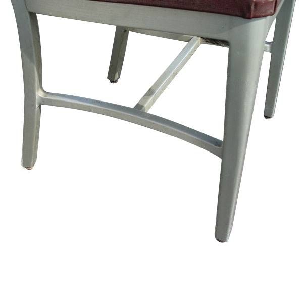 General Fireproofing Vintage Aluminum Side Chairs  