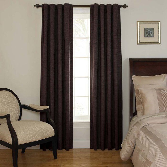 Room Darkening Backtab Window Curtain  