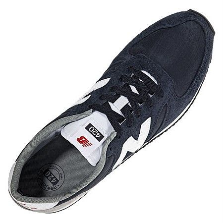   Balance Mens Vintage Retro U420 Running Shoes Blue Grey Red  