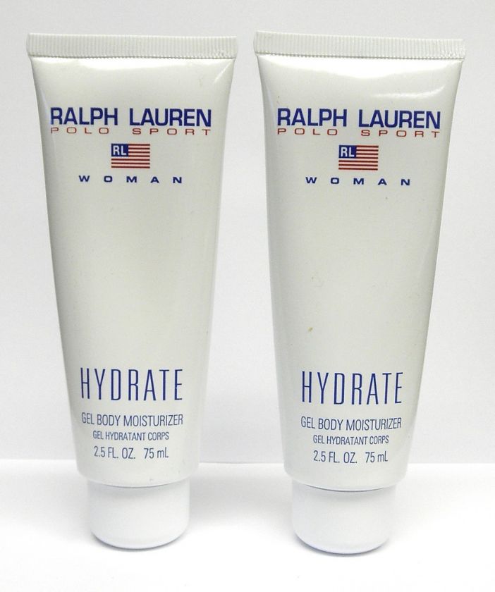 Ralph Lauren Polo Sport Woman Hydrate Gel 2.5oz x2  