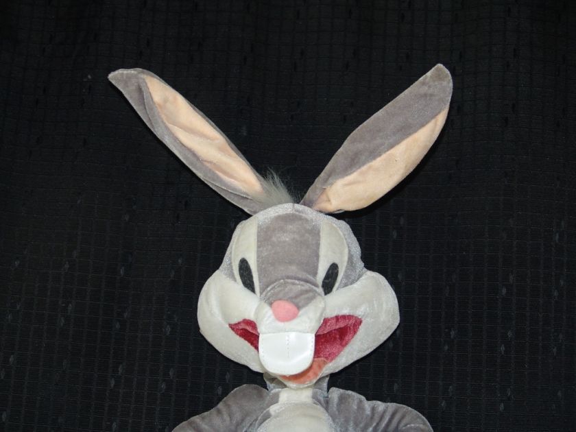 BIG 26 PLUSH LOONEY TUNES BUGS BUNNY STUFFED ANIMAL  