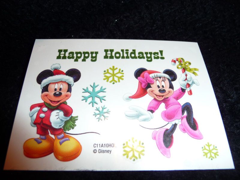 Disney Minnie and Mickey Mouse Temporary Tattoos DMC  