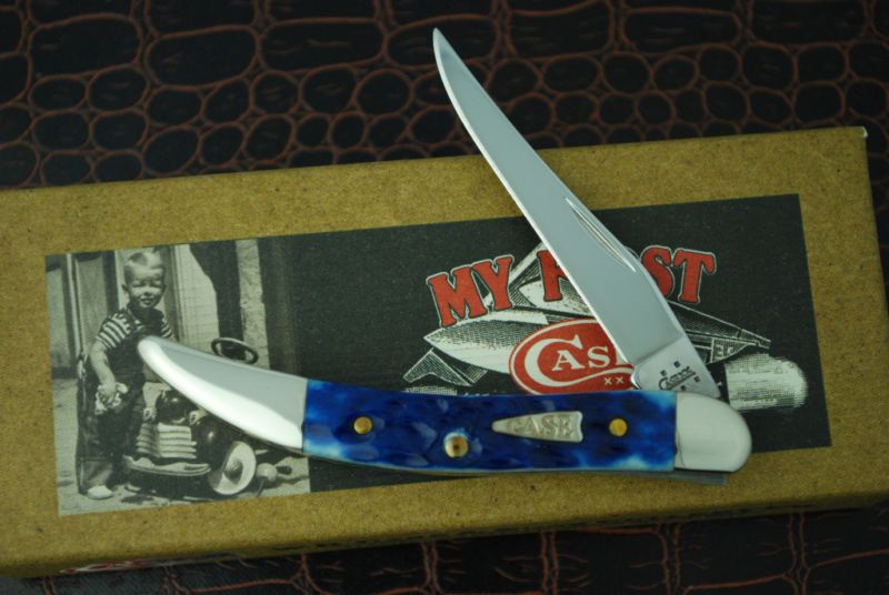 CASE XX BLUE BONE TEXAS TOOTHPICK KNIFE MY FIRST CASE  