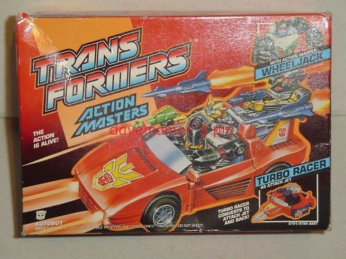 Transformers Vintage G1 Action Master WHEELJACK Boxed  