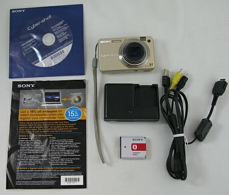 Sony Cyber Shot DSC W150 8.1 MP Digital Cam AS IS  