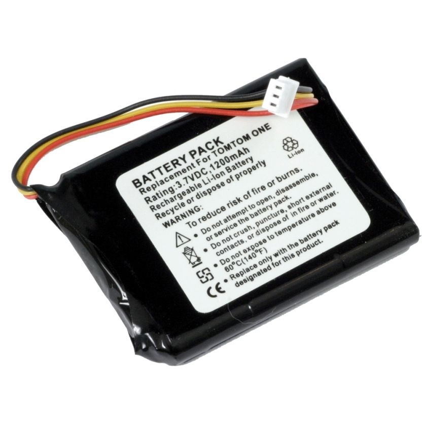   Battery for TomTom ONE XL V2 V3 Tom Tom GPS IQ V5 Routes Rider Dach