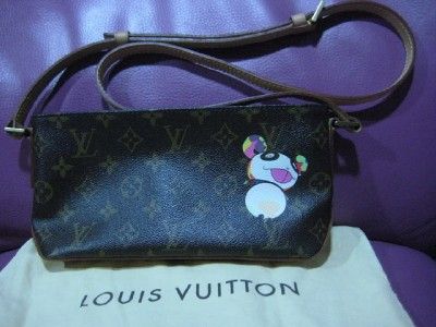 LOUIS VUITTON PANDA TROTTEUR BAG JAPAN MURAKAMI  