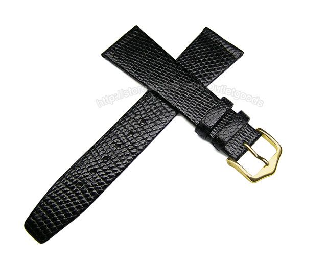 21mm Genuine Lizard Watch Band Strap Fits Movado Seiko  