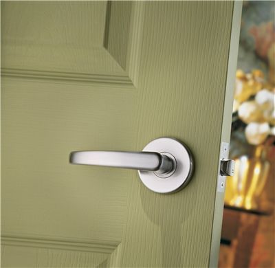 Weiser European Satin Nickel Passage Lever 9WEL1010 083  