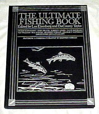 Ultimate Fishing Book, Art, Essays, Trout, Bass, HC,DJ  